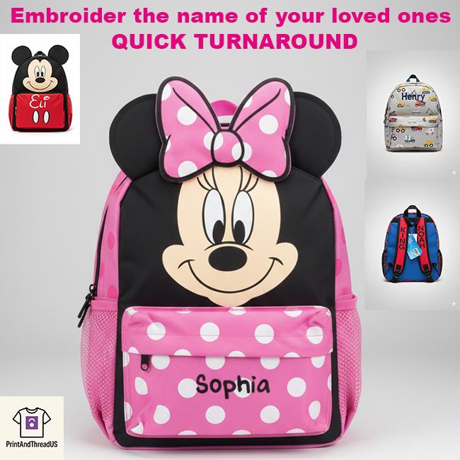 Custom Embroidery Backpacks