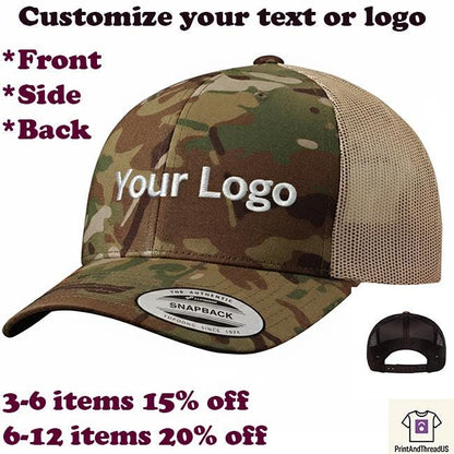 YP Classics 6606MC Trucker Hat