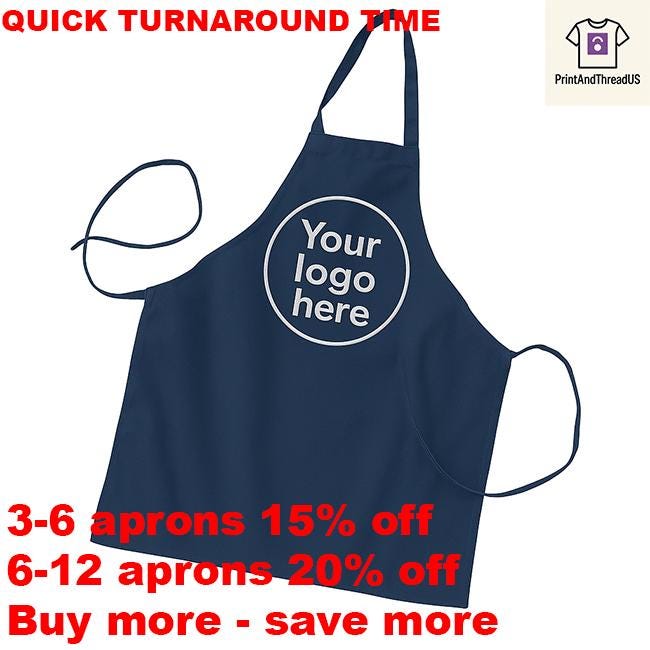 Custom Embroidered Apron