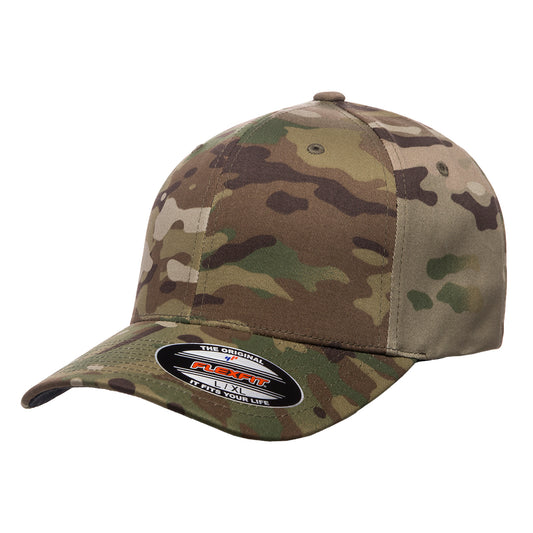 Flexfit Camo Baseball Cap 6277