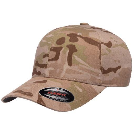 Flexfit Camo Baseball Cap 6277