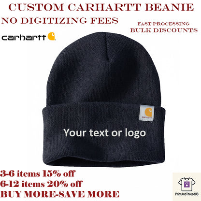 Custom embroidered Carhartt Watch Cap 2.0