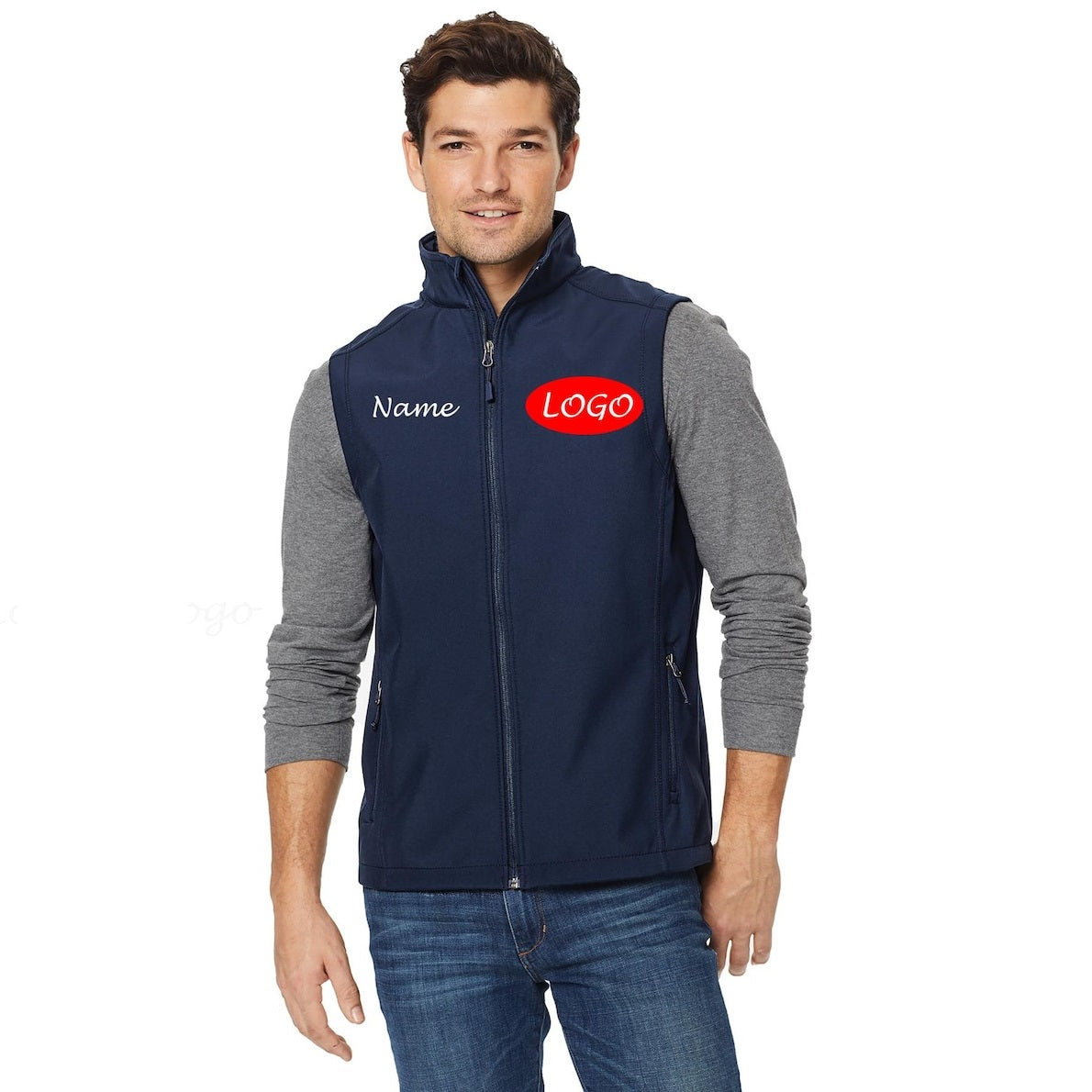 Custom Logo Vest - Men